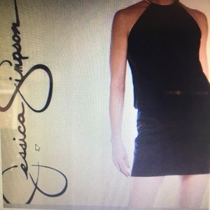 Jessica Simpson Black Halter dress